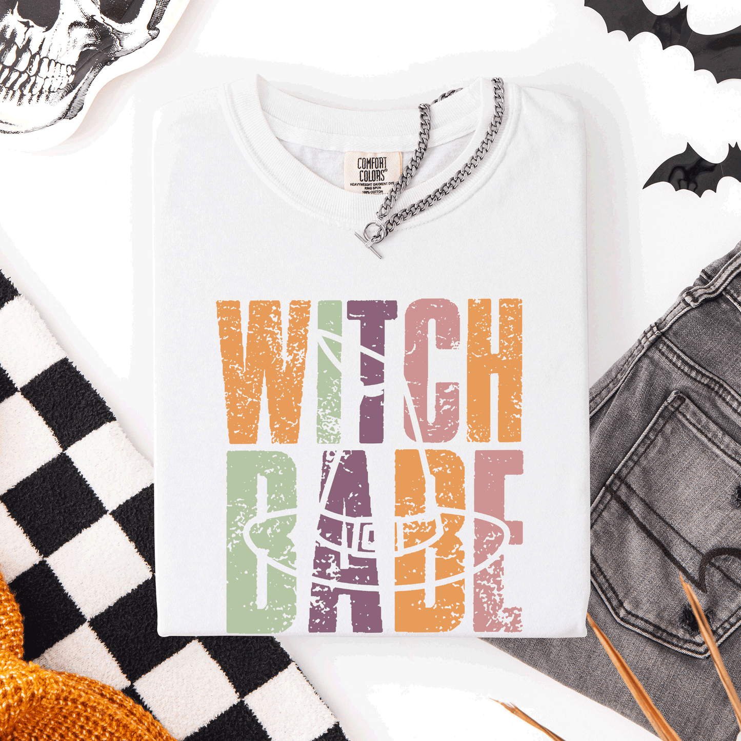 Witch Babe, Halloween, Mood, Vibes, Comfort Colors T-Shirt
