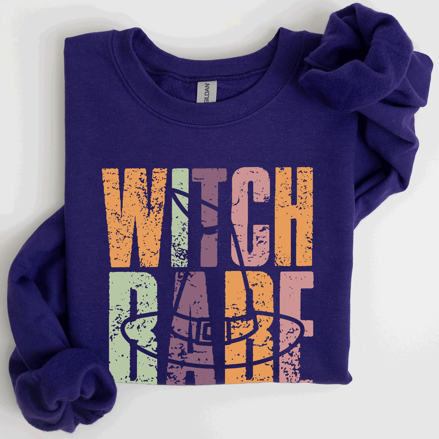 Witch Babe, Halloween, Mood, Vibes Sweatshirt