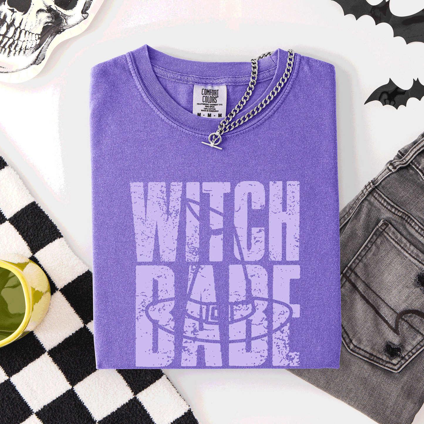 Witch Babe, Halloween, Mood, Vibes, Comfort Colors T-Shirt