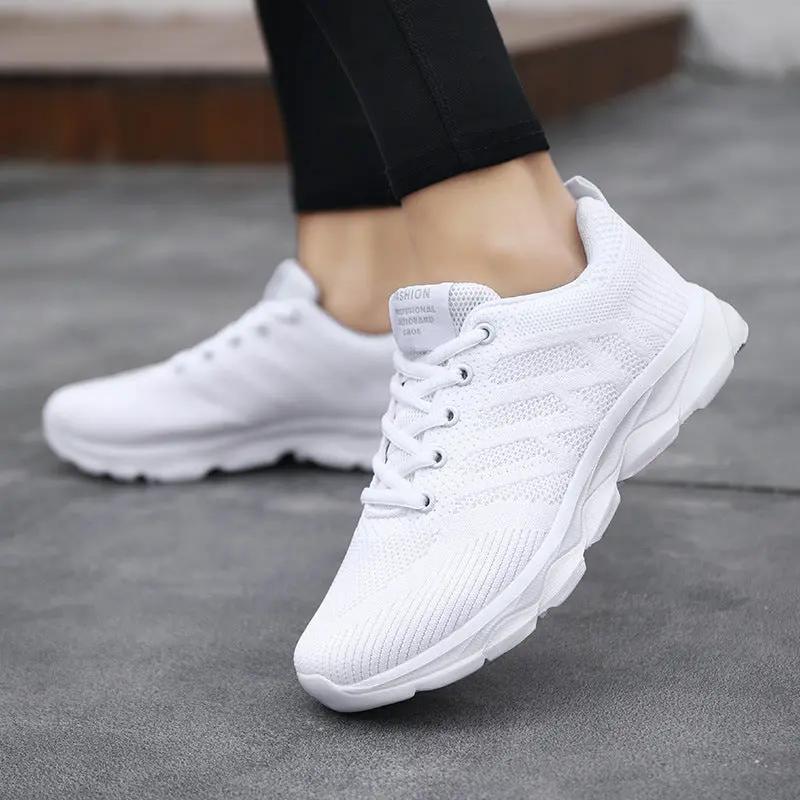 Mesh Running & Travel Sneakers Breathable Women's Sneakers