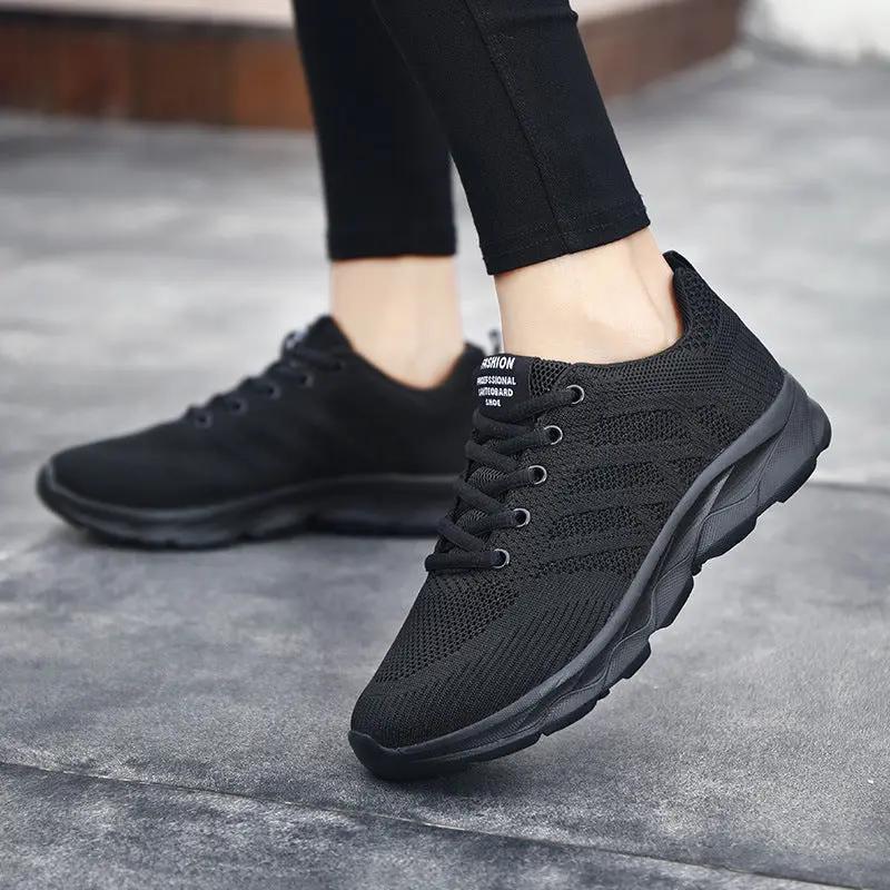 Mesh Running & Travel Sneakers Breathable Women's Sneakers