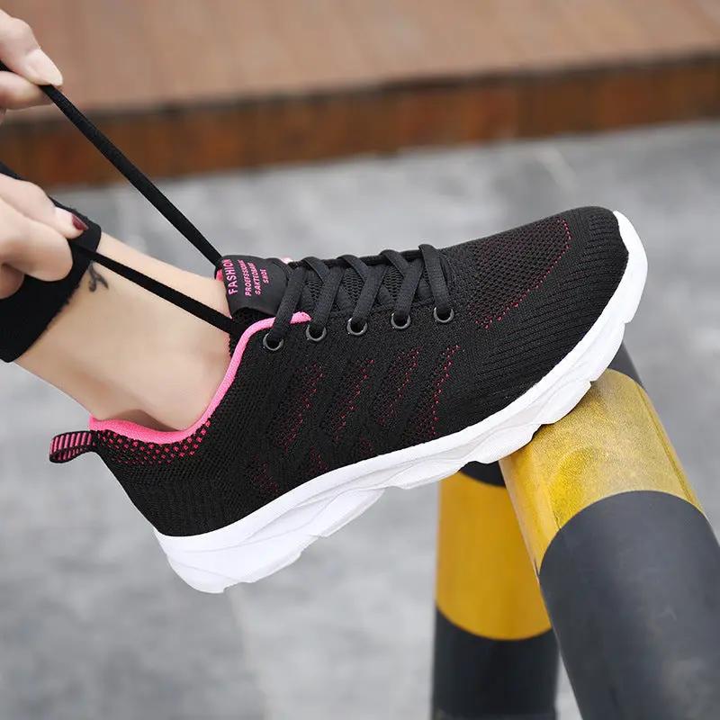Mesh Running & Travel Sneakers Breathable Women's Sneakers