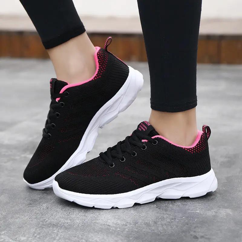 Mesh Running & Travel Sneakers Breathable Women's Sneakers