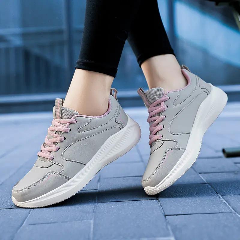 Women’s Waterproof Leather Casual Sneakers