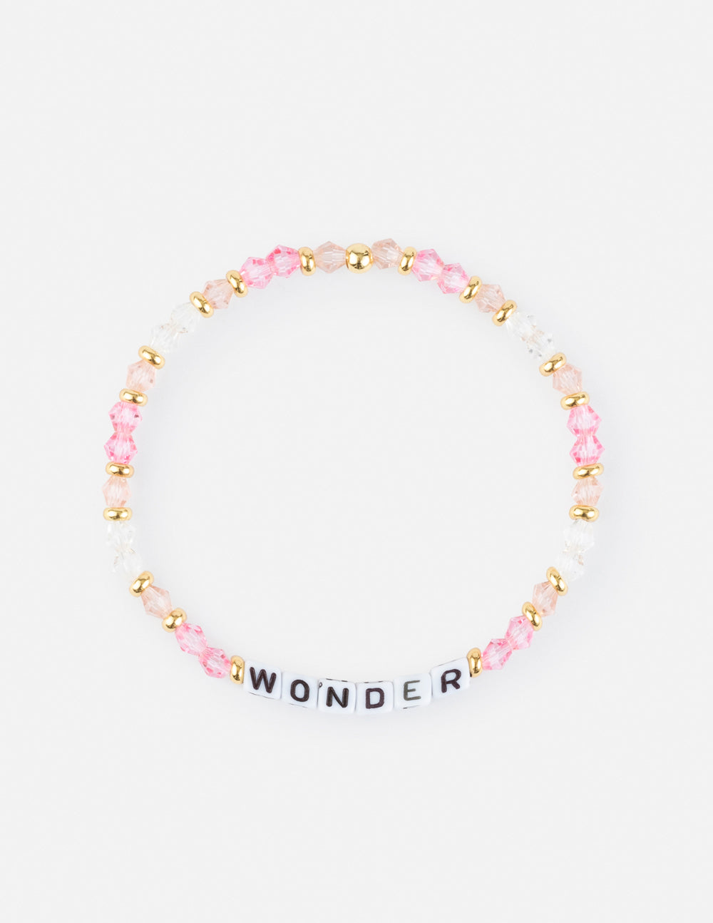 Wonder Letter Bracelet Letter Bracelet Elevated Faith