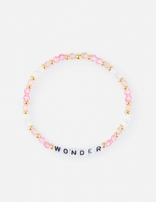 Wonder Letter Bracelet Letter Bracelet Elevated Faith