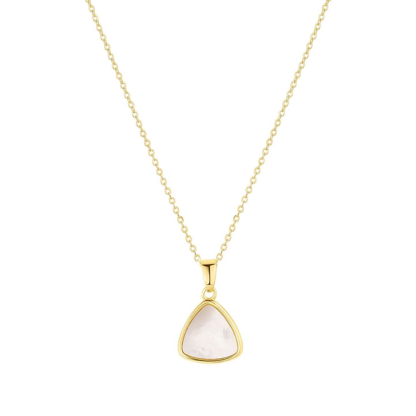 Shell Pearl Pendant 14k Gold Filled Wren Necklace