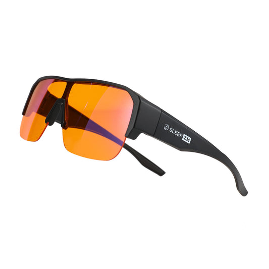 Night-time XXL Fit Over Blue Light Blocking Glasses Black SleepZM