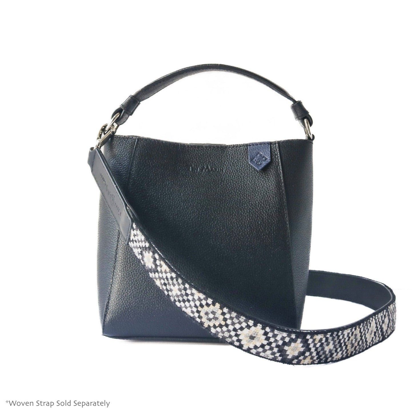 Yaya Leather Durable Bucket Bag Tin Marin