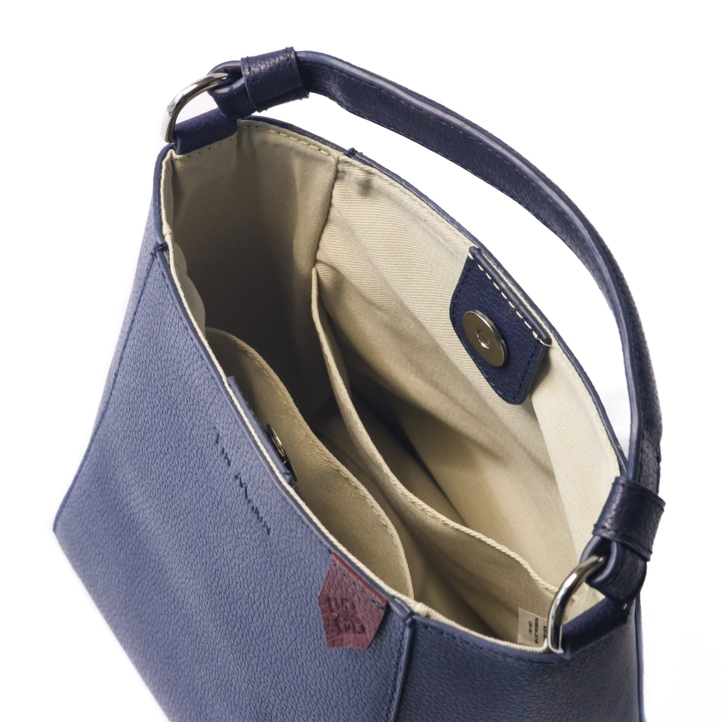 Yaya Leather Durable Bucket Bag Tin Marin