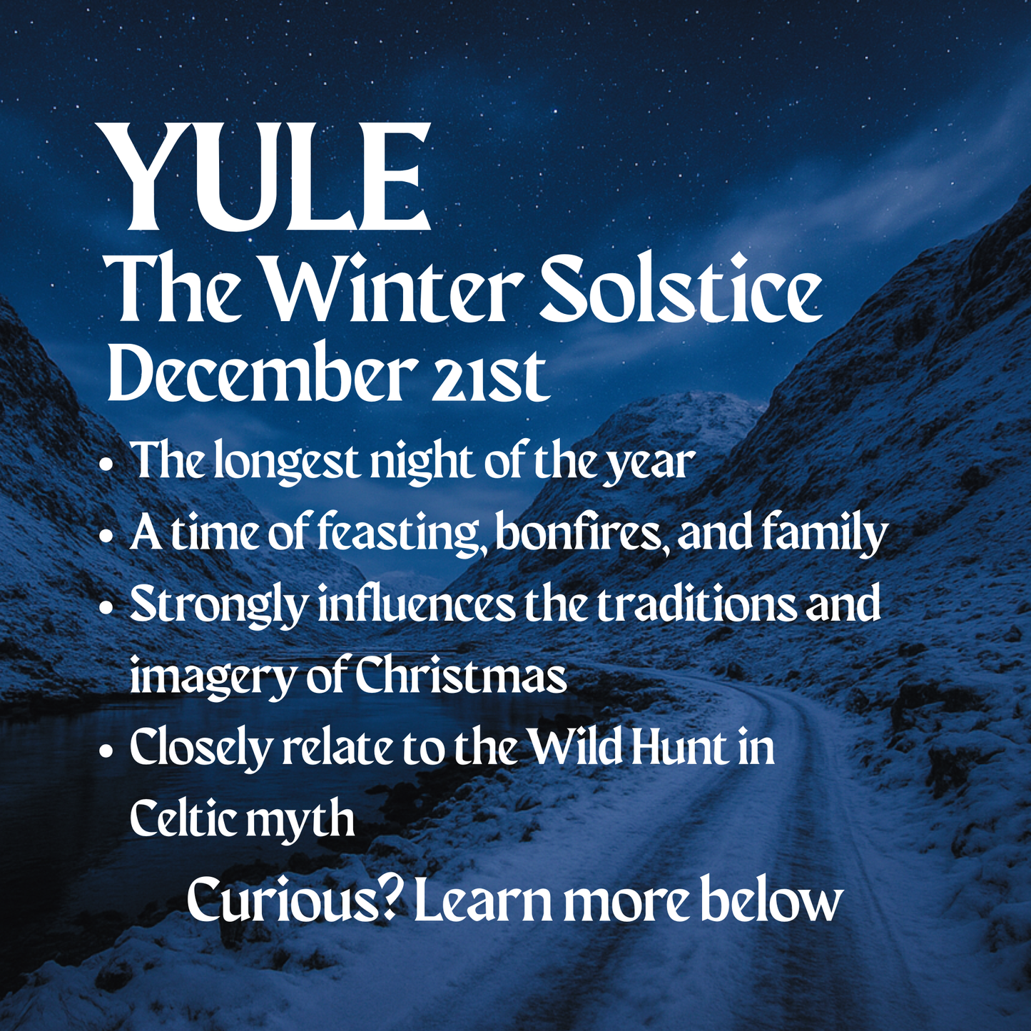 Yuletide Juniper Soy Wax Candle Christmas Wreaths Pine Trees Bonfire Smoke