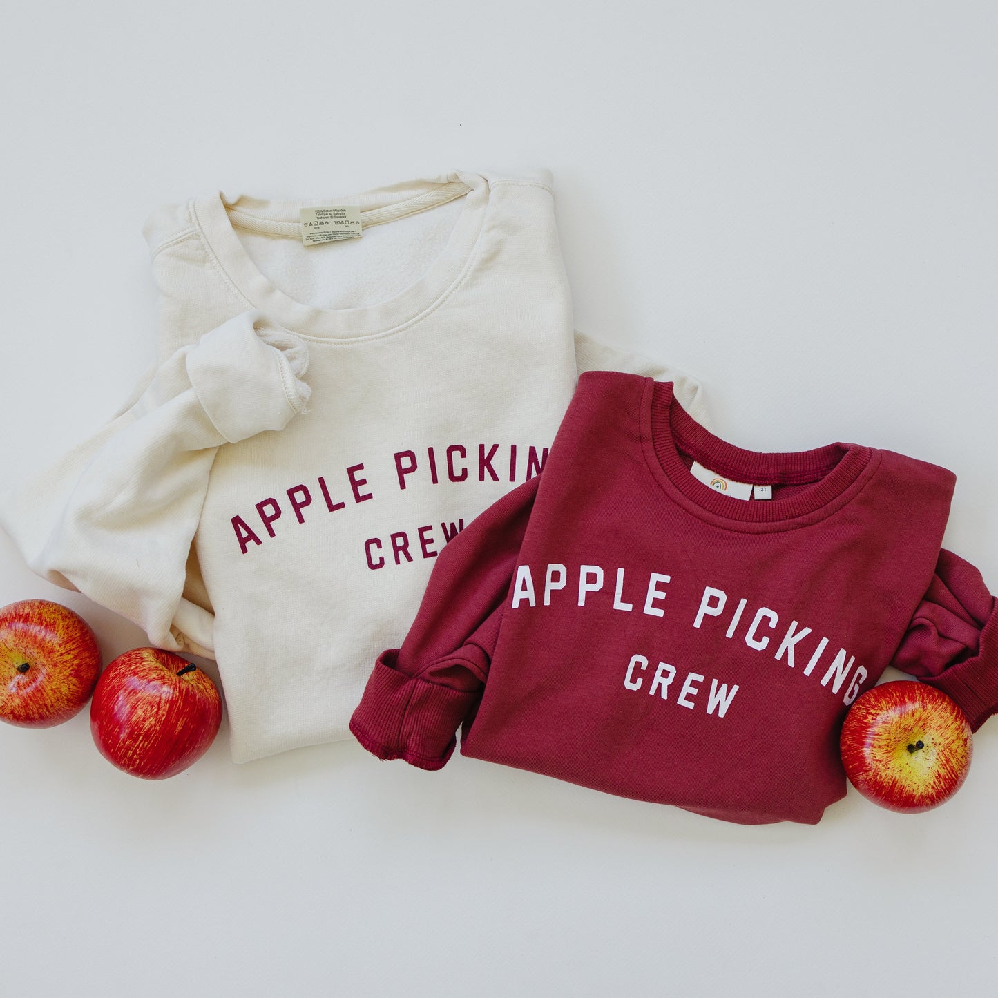 Adult 'Apple Picking Crew' Comfort Colors Long Sleeve Tee
