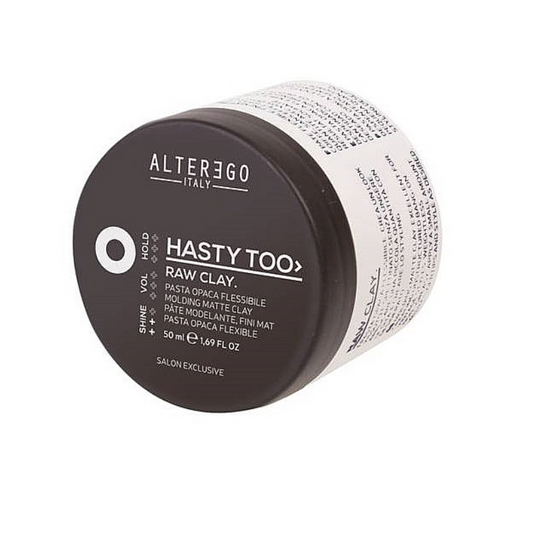 Raw Clay Weightless Hair Styling Clay 1.69oz Alter Ego Italy
