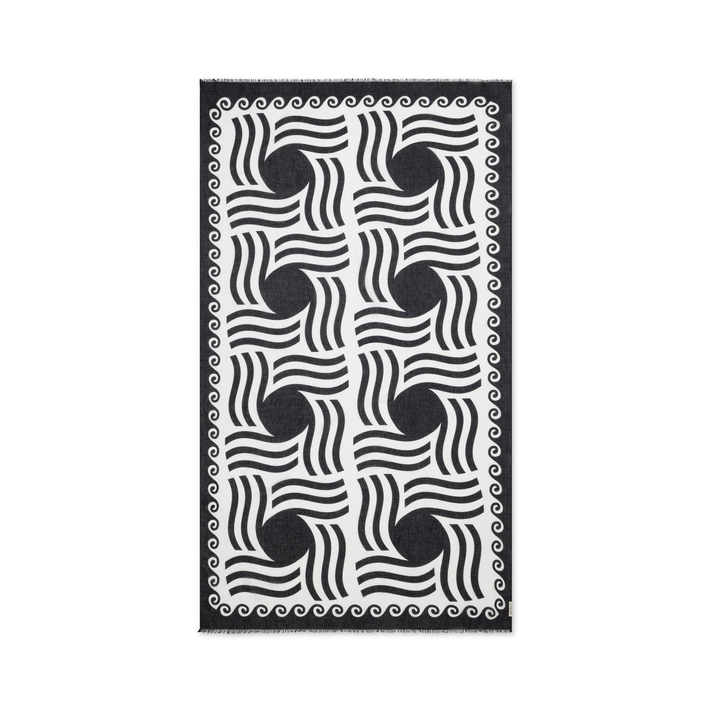 Pareo Midnight Swim Sun Pattern Lightweight Cotton Pareo Ruby Mint