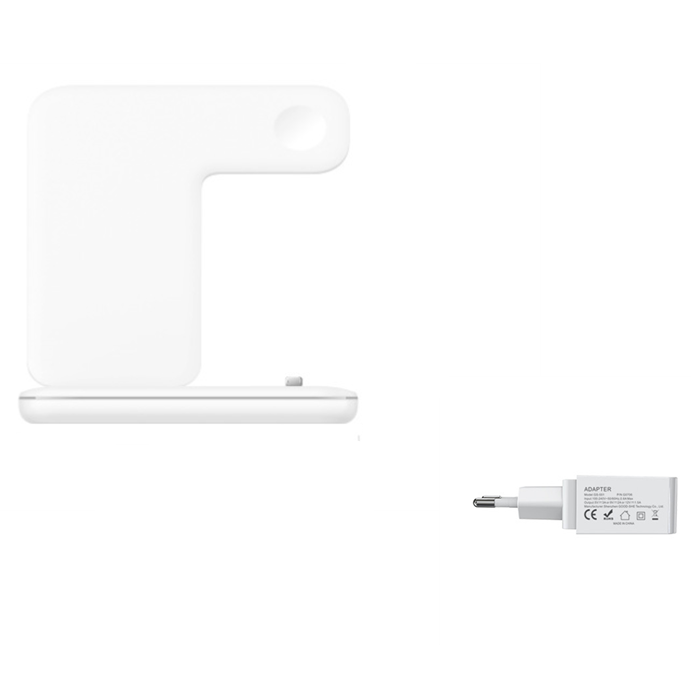 Wireless Charger 3 In 1 Compatible Mobile Phone Watch Earphone Charger Stand