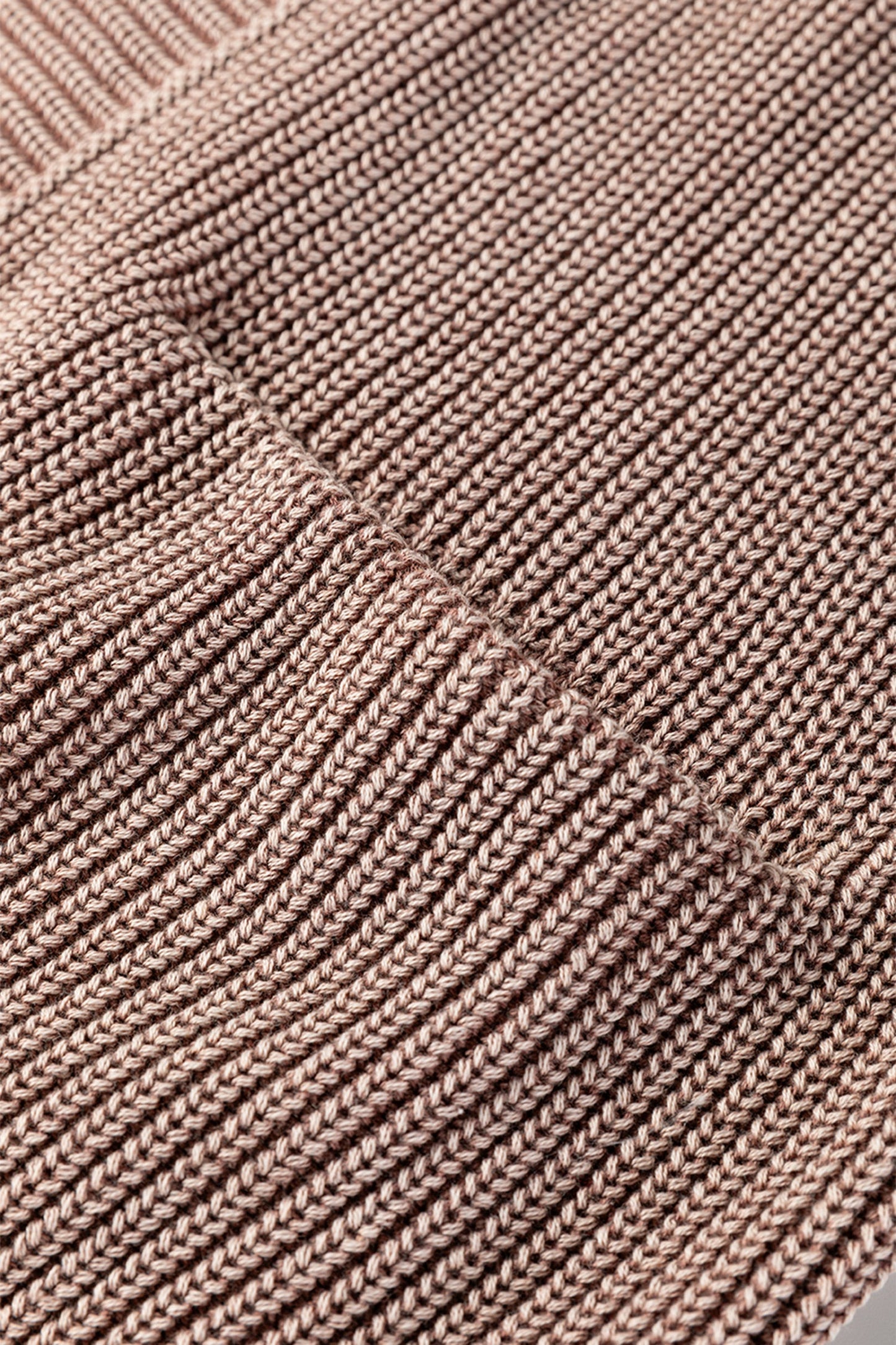 Chestnut Mineral Wash Knit Open Sweater Cardigan