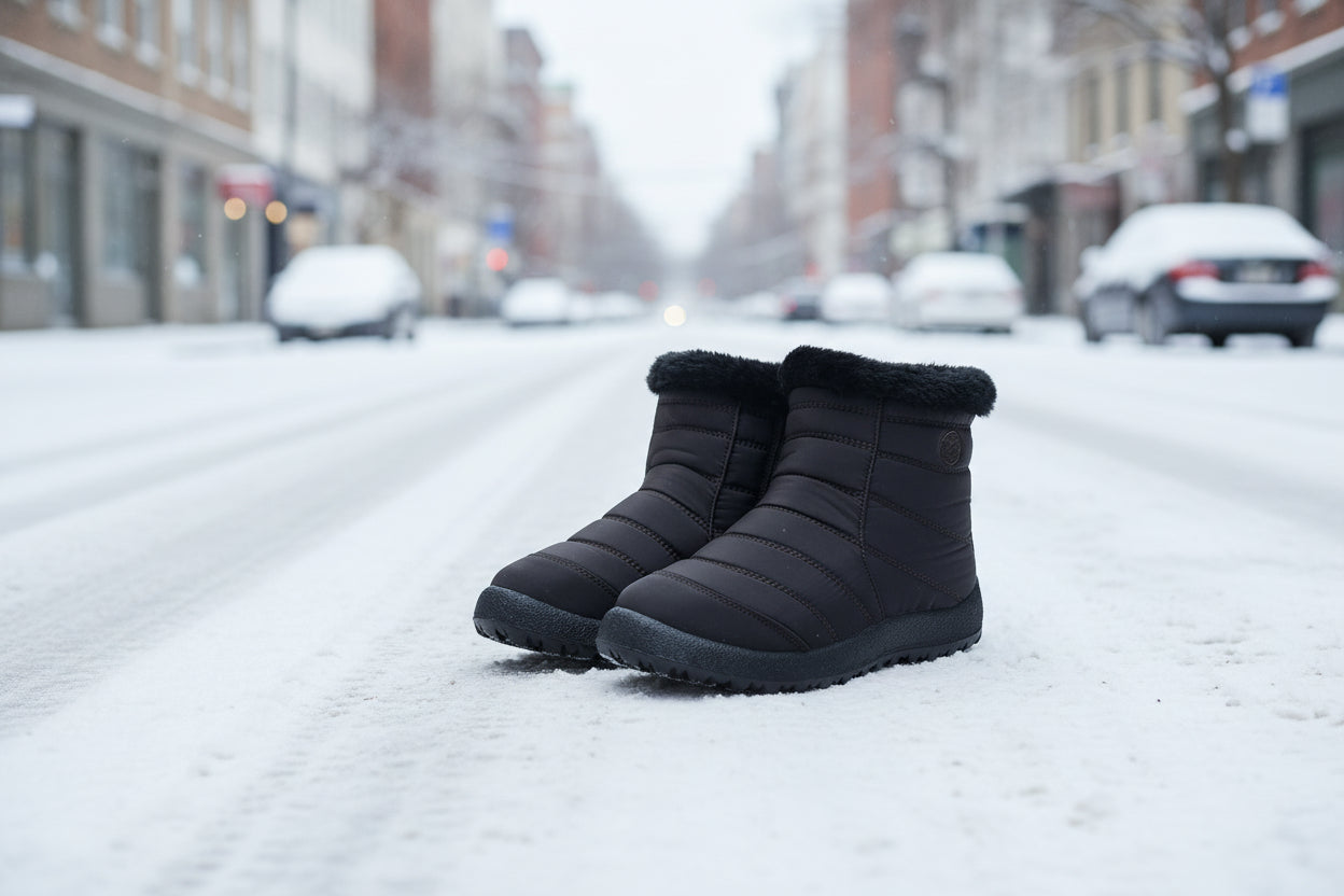 Women’s Thickened Cotton Waterproof Warm Snow Boots