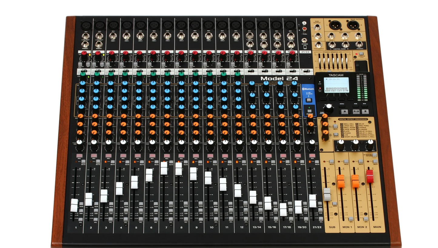 TASCAM 24-channel Analog Recording Console Model 24