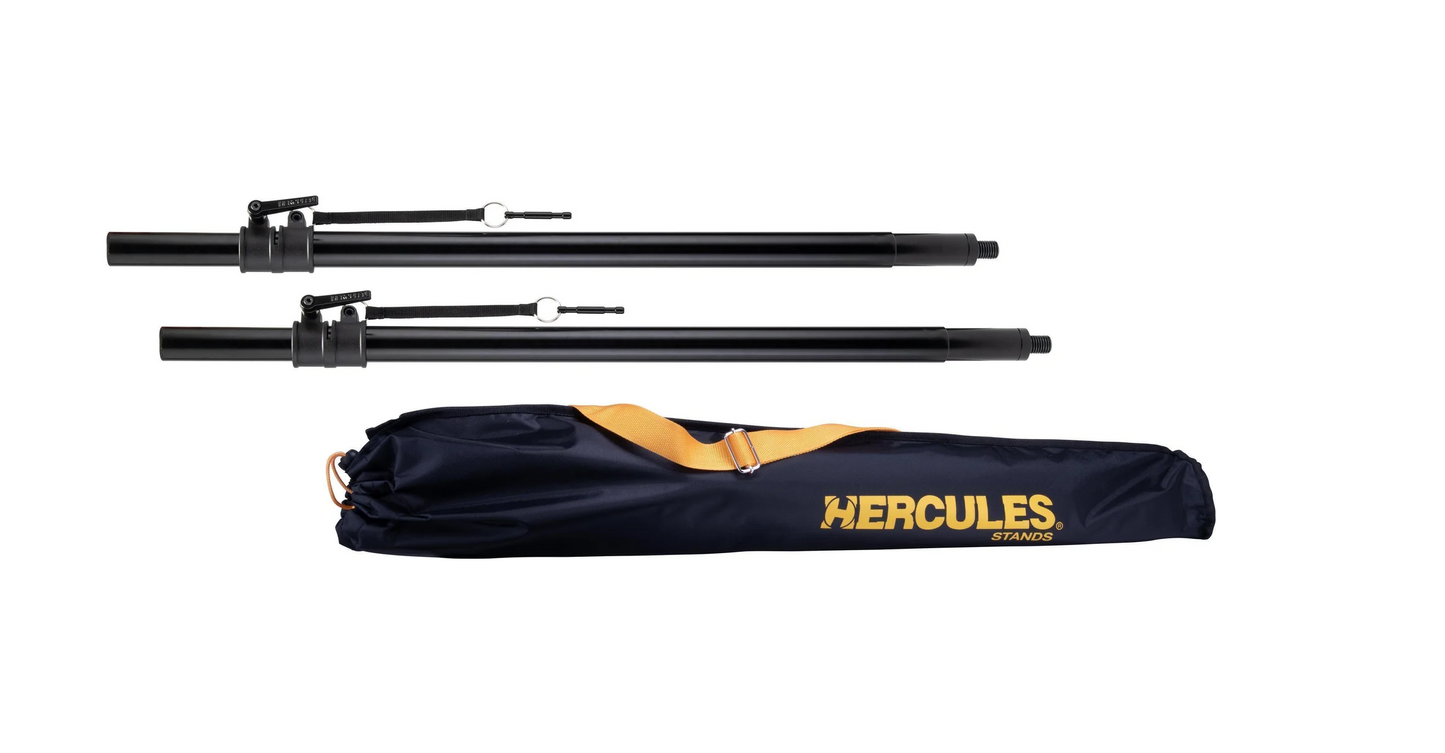 Hercules Stands SS350BB Adjustable Subwoofer/Speaker Pole - Pair-NEW