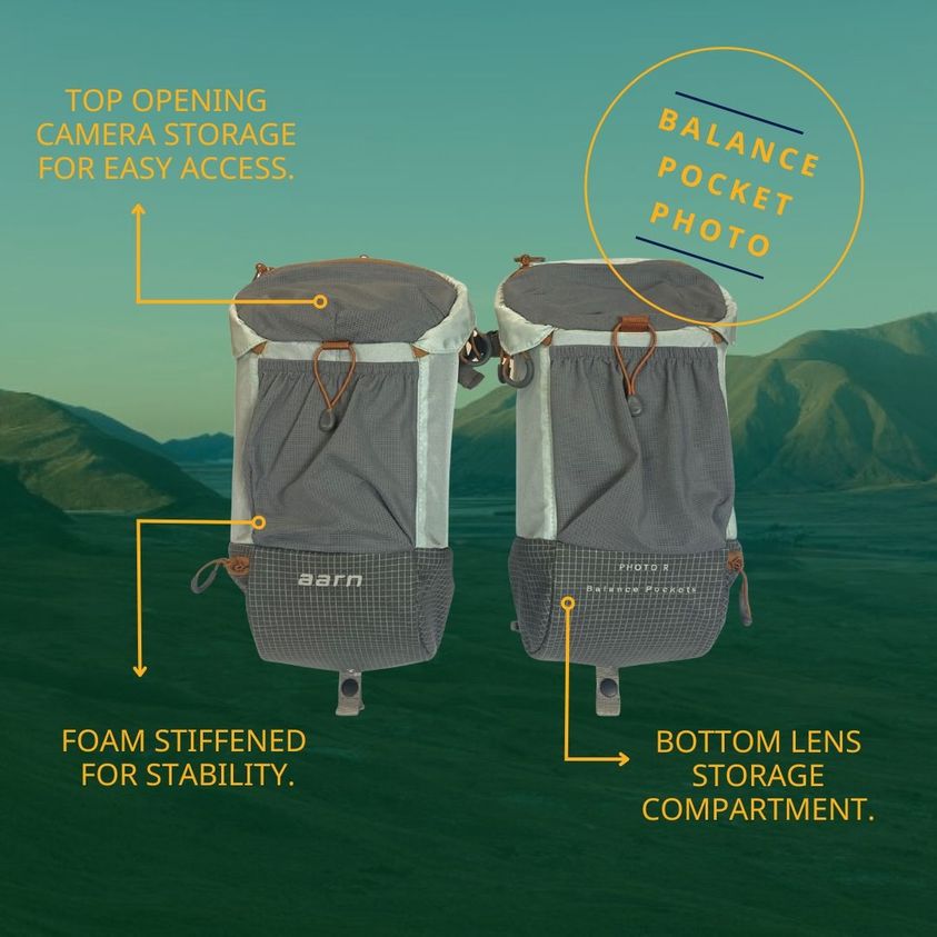 Photo Balance Pockets 12-Liter Camera Storage Accessory