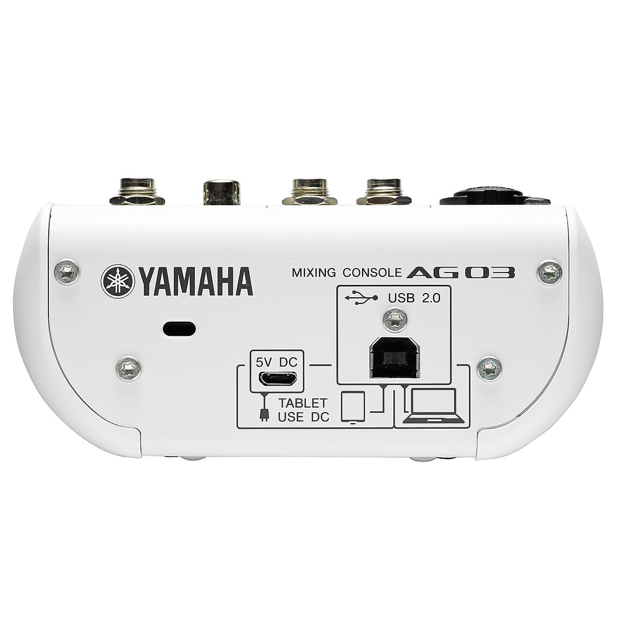 Yamaha AG03 Built-in DSP 3-Channel Studio Live Mixer & USB Audio Interface