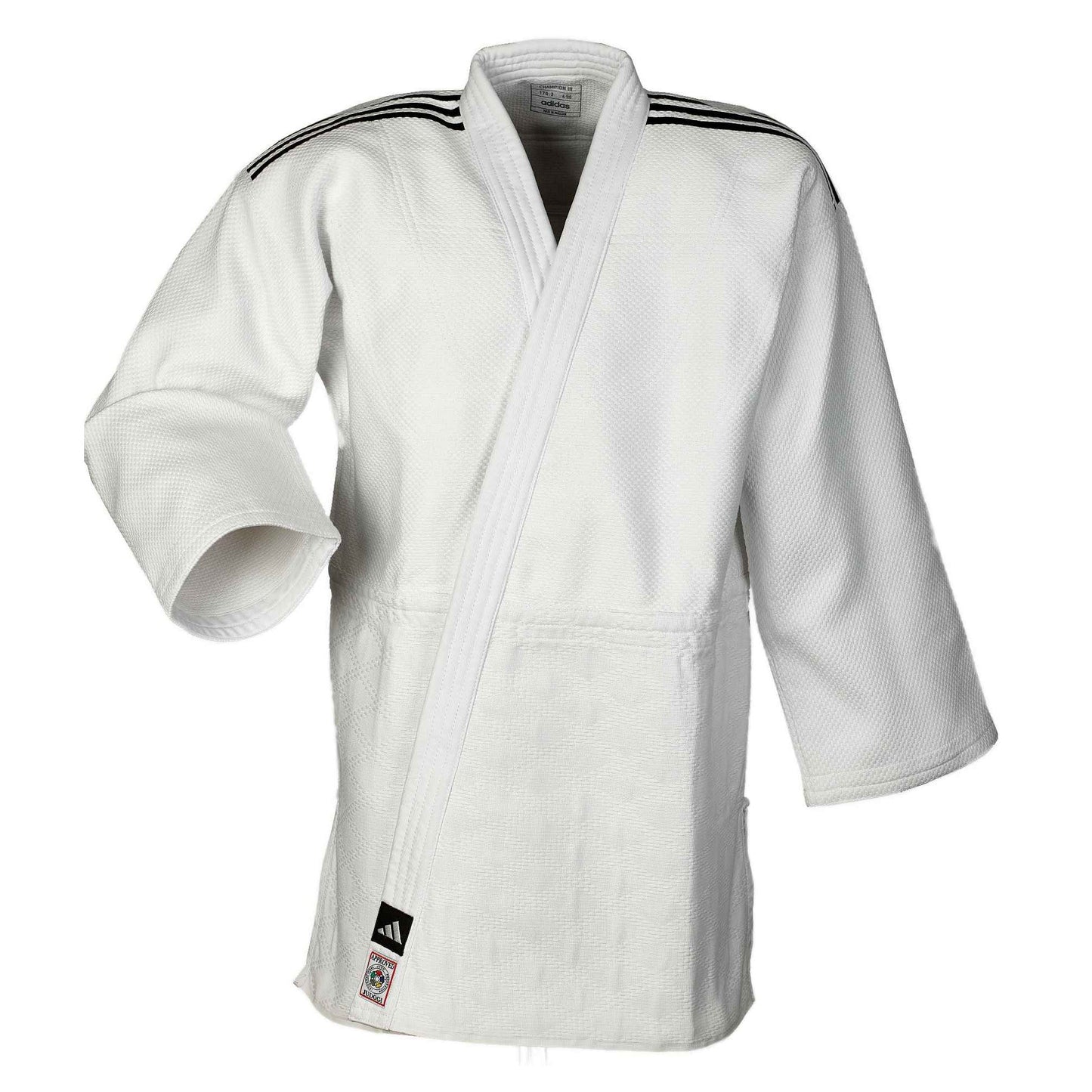 IJF Champion 3 Regular Cut Judogi with Stripes