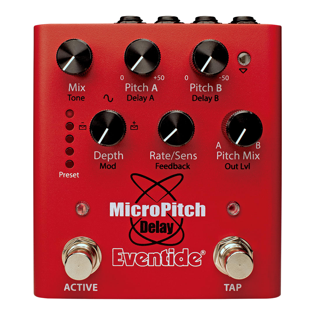 MicroPitch Dual Pitch-Shifting Delay Pedal Eventide