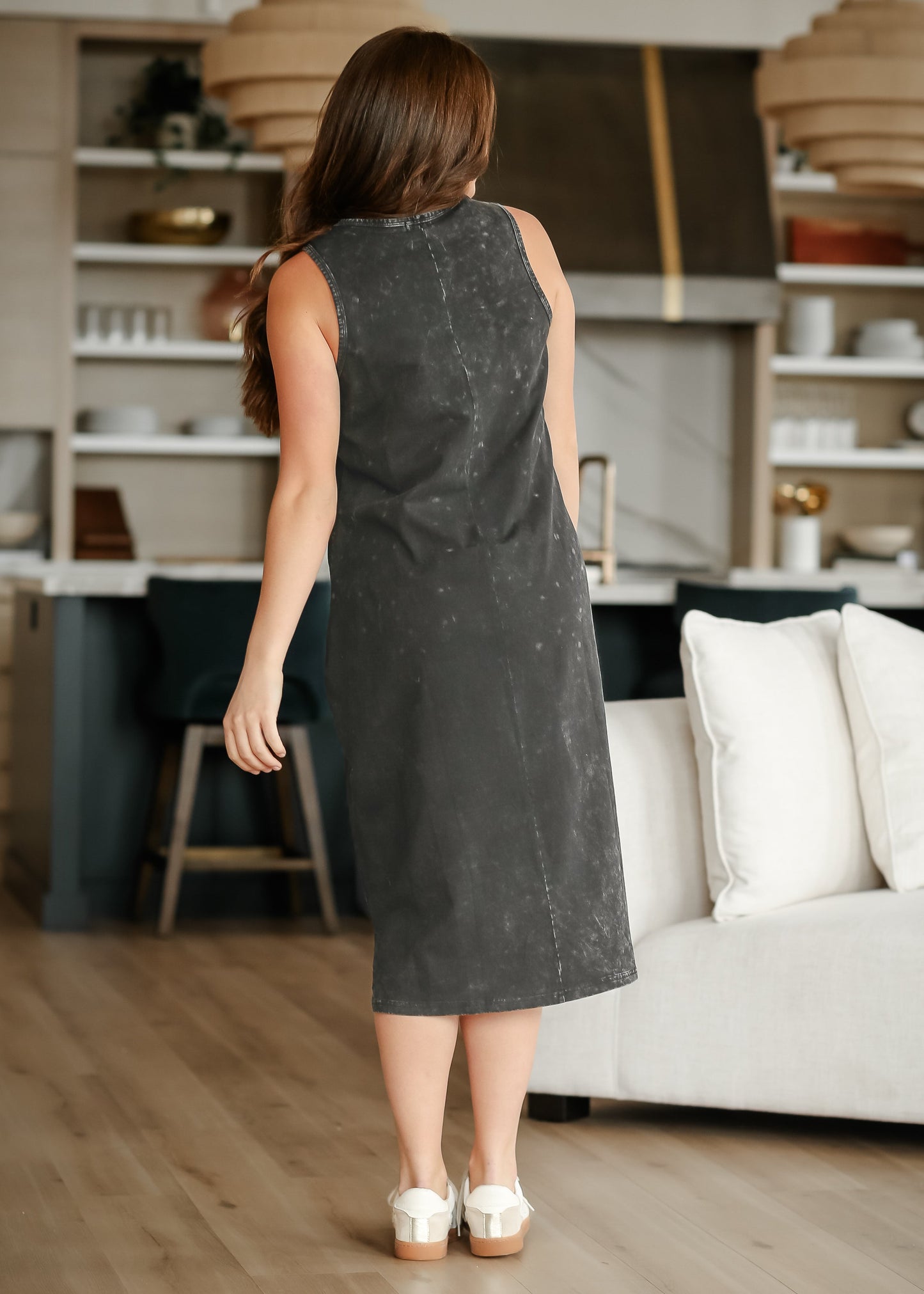 Alex Sleeveless Midi Dress