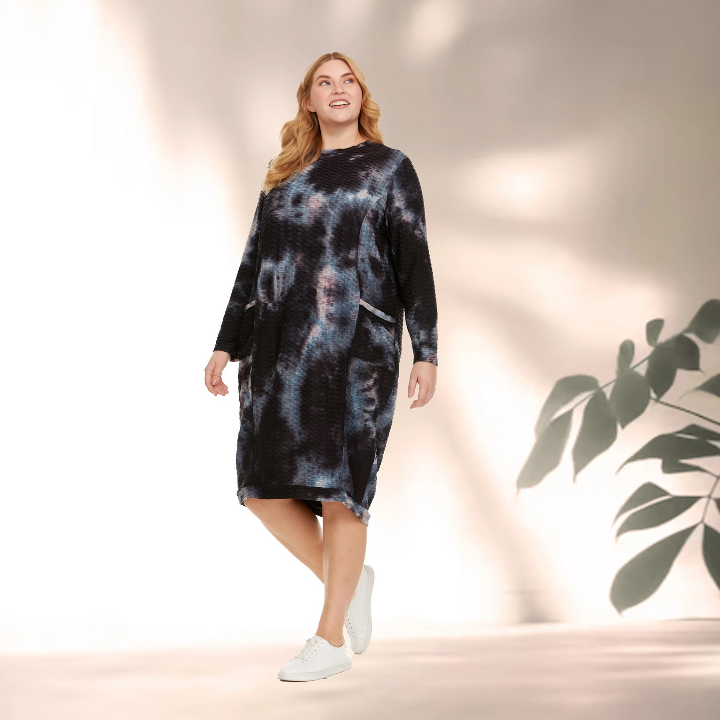 Tie Dye Plus Size Dress Alice Japparel