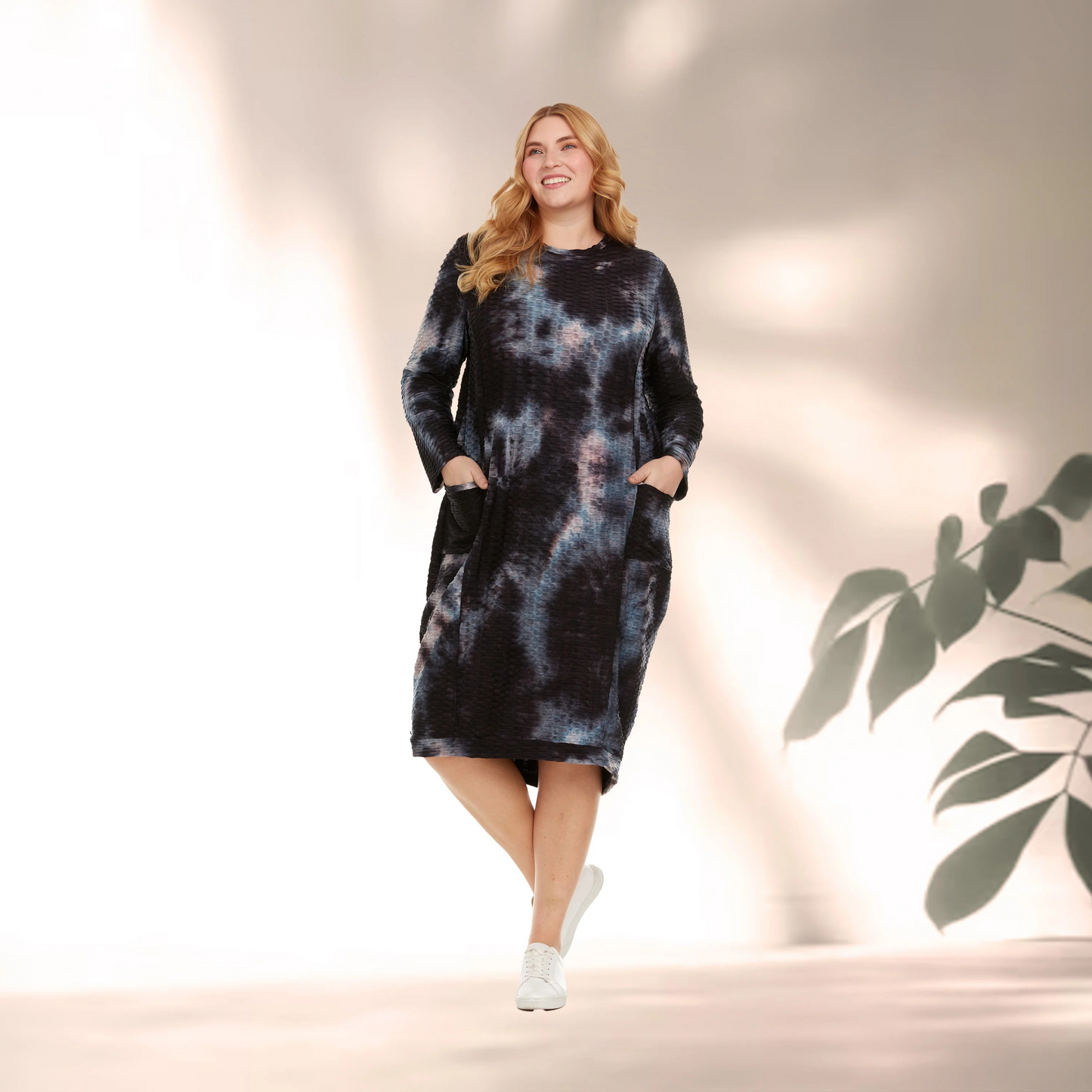 Tie Dye Plus Size Dress Alice Japparel