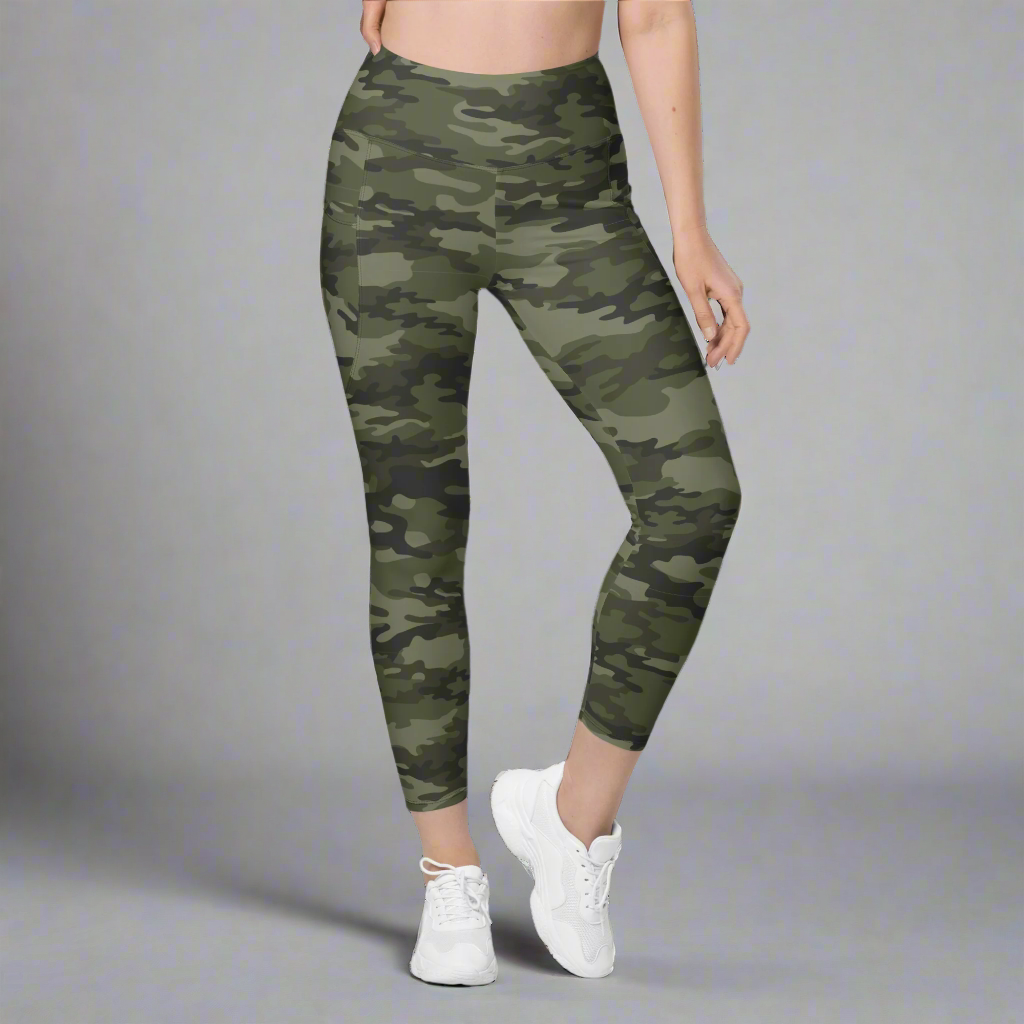 The Casual Camo Company Military Leggings with Pockets
