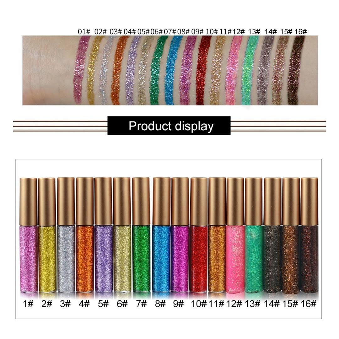Vegan Glitter Liquid Eyeliner for Shimmer & Shine by EpiLynx