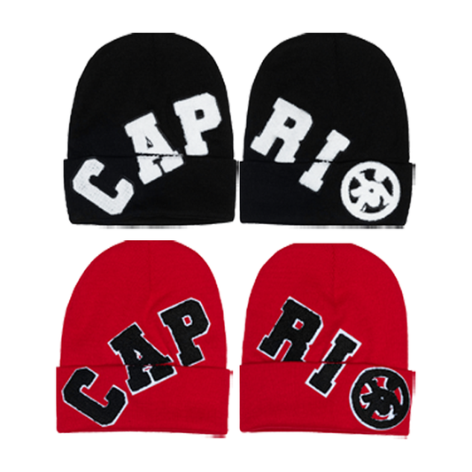 Capri Patch Beanie One Size Beanie