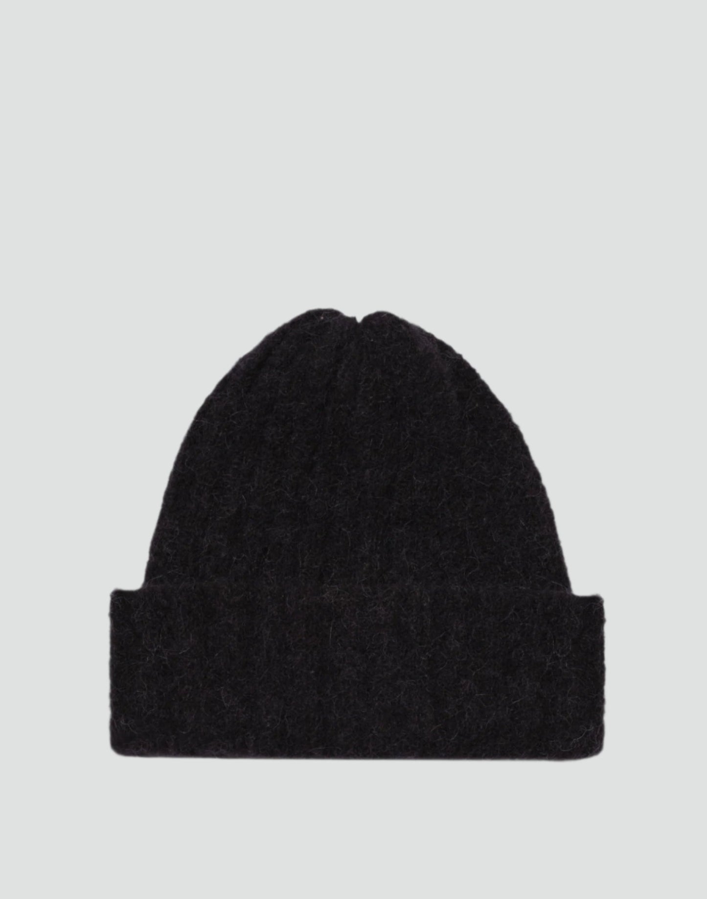 Alpaca Chunky Wool Rib Beanie