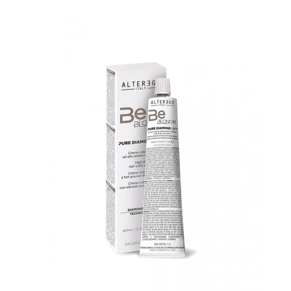 Pure Diamond Lift Permanent Coloring Cream 2oz Alter Ego Italy