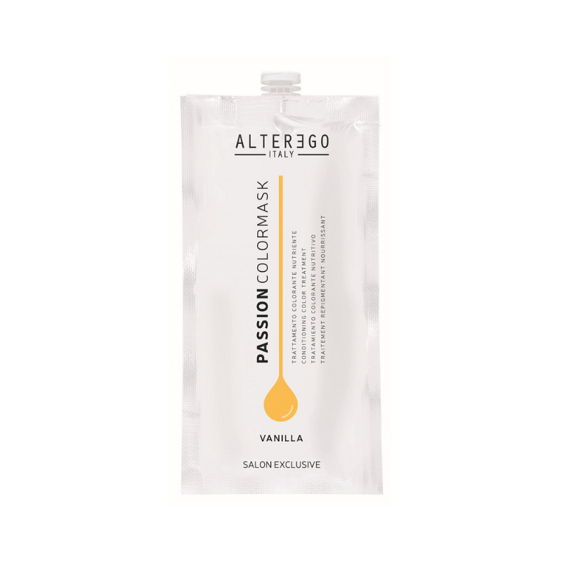 Vanilla Gold Color Mask Hair Treatment 1.69oz Alter Ego Italy