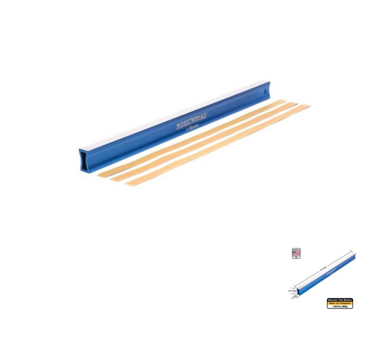 Fret Leveler 24-Inch Bass Guitar Tool Music Nomad MN812