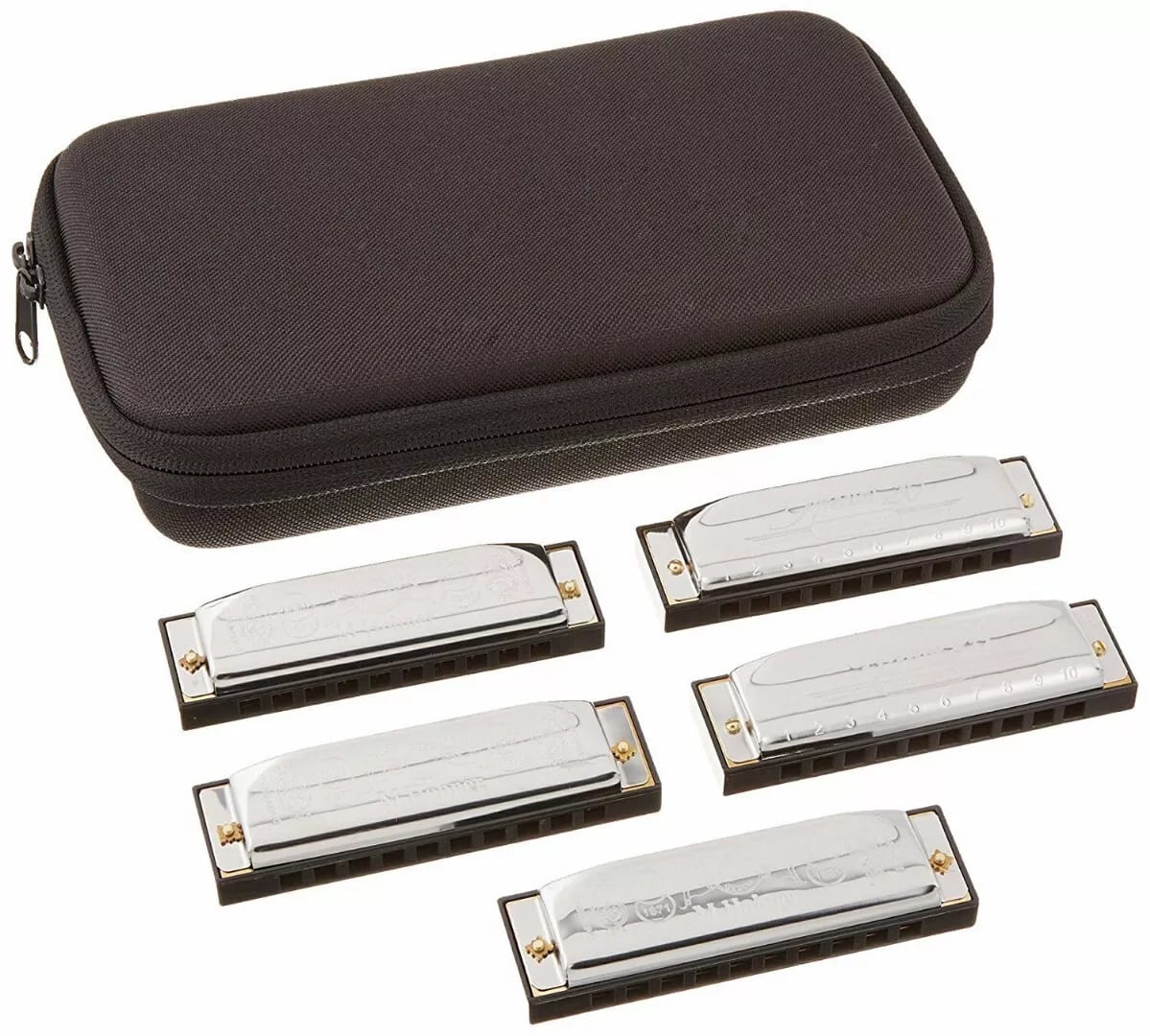 Hohner Special 20 Pro Pack Diatonic Harmonica Set 5-piece