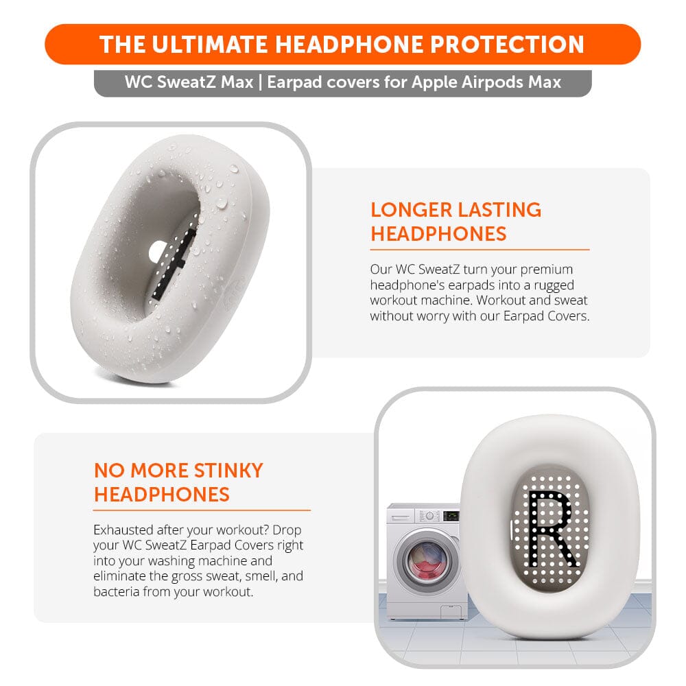 Apple Airpods Max 1 Earpad Sweat Covers - WC SweatZ Max