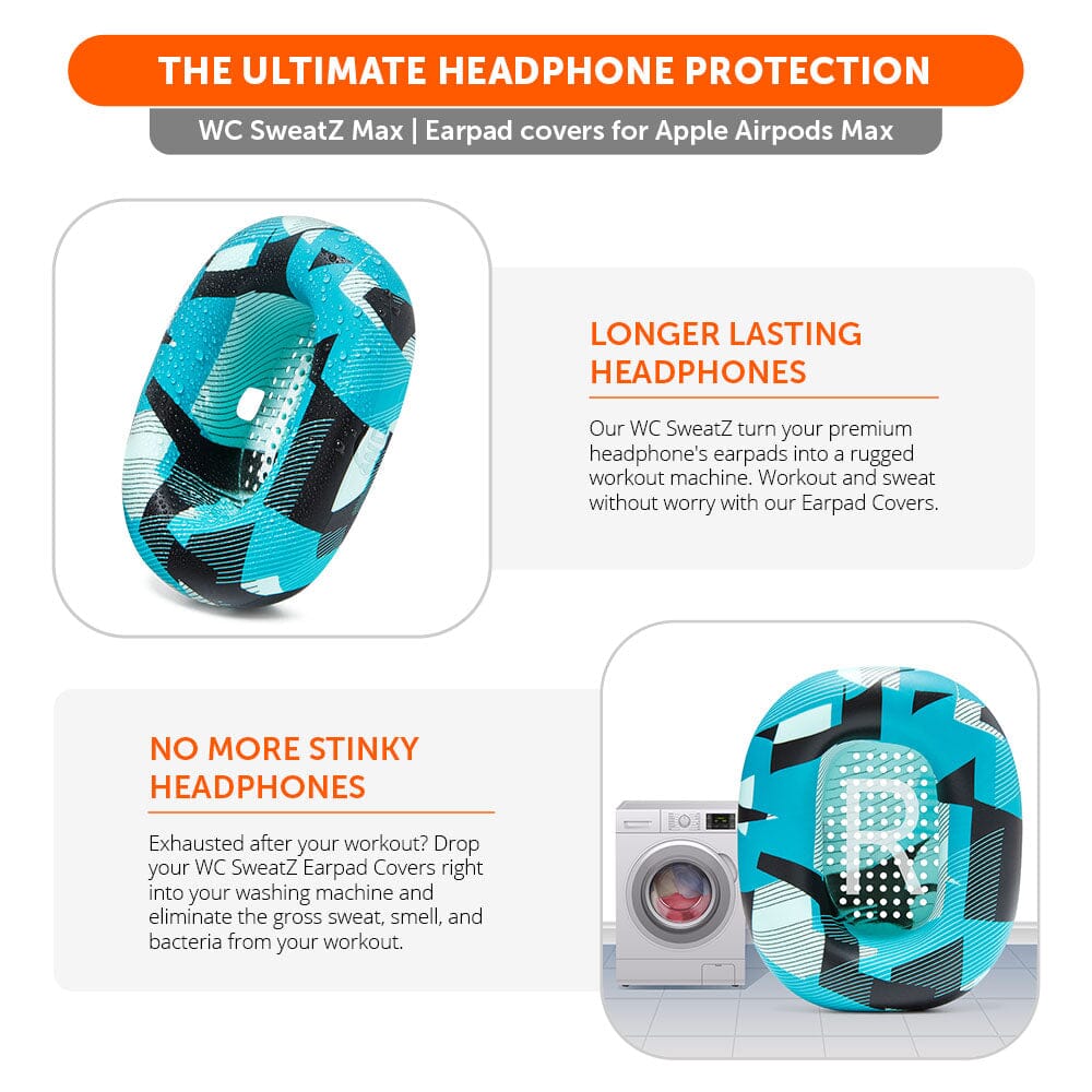 Apple Airpods Max 1 Earpad Sweat Covers - WC SweatZ Max