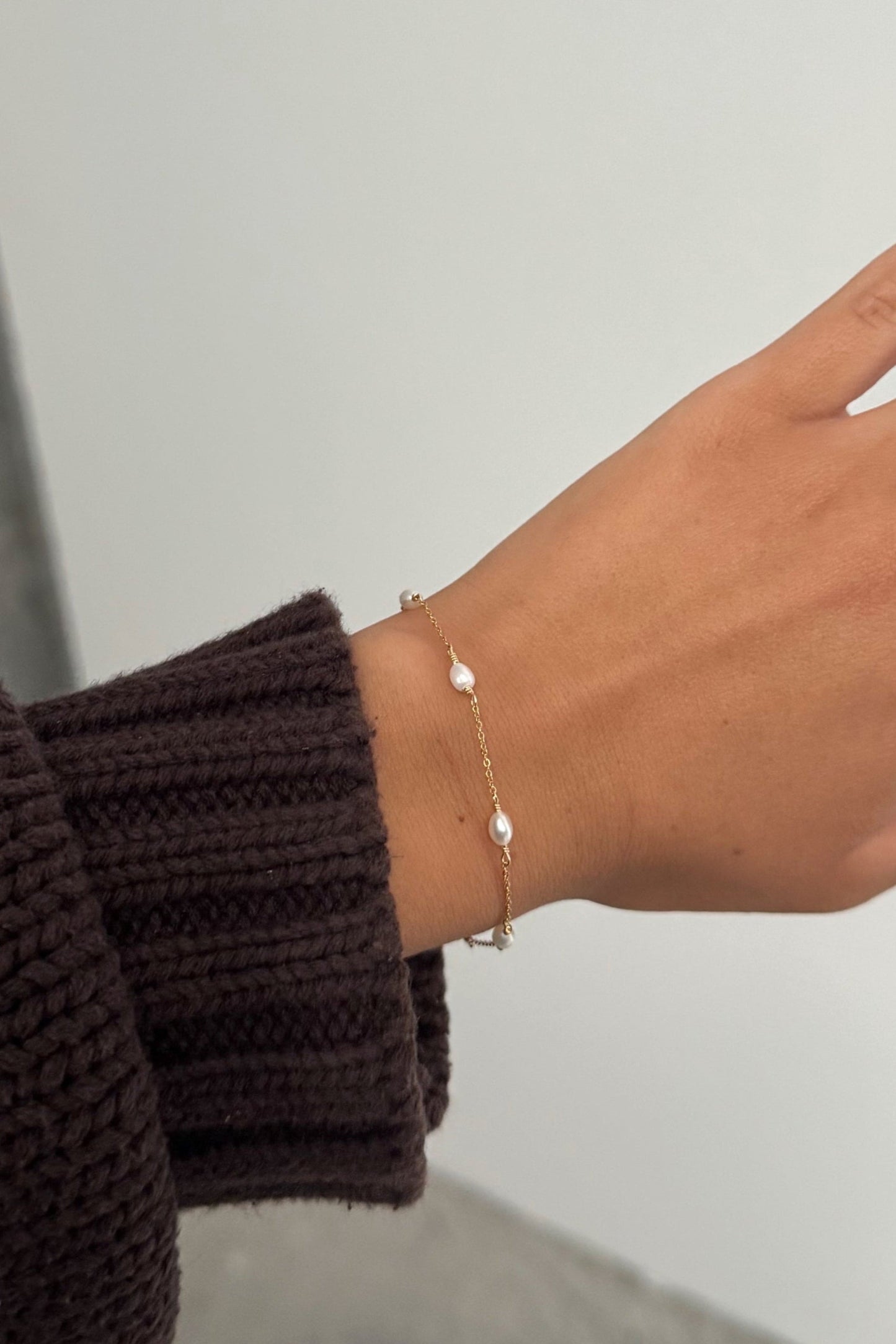 Freshwater Pearl 14k Gold Filled Bracelet Madeline