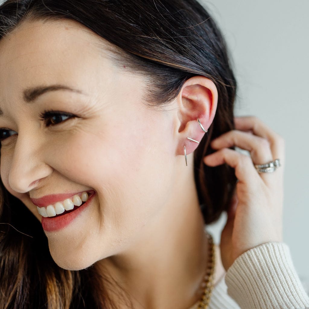 Arches Minimalist Earrings by Sela Designs