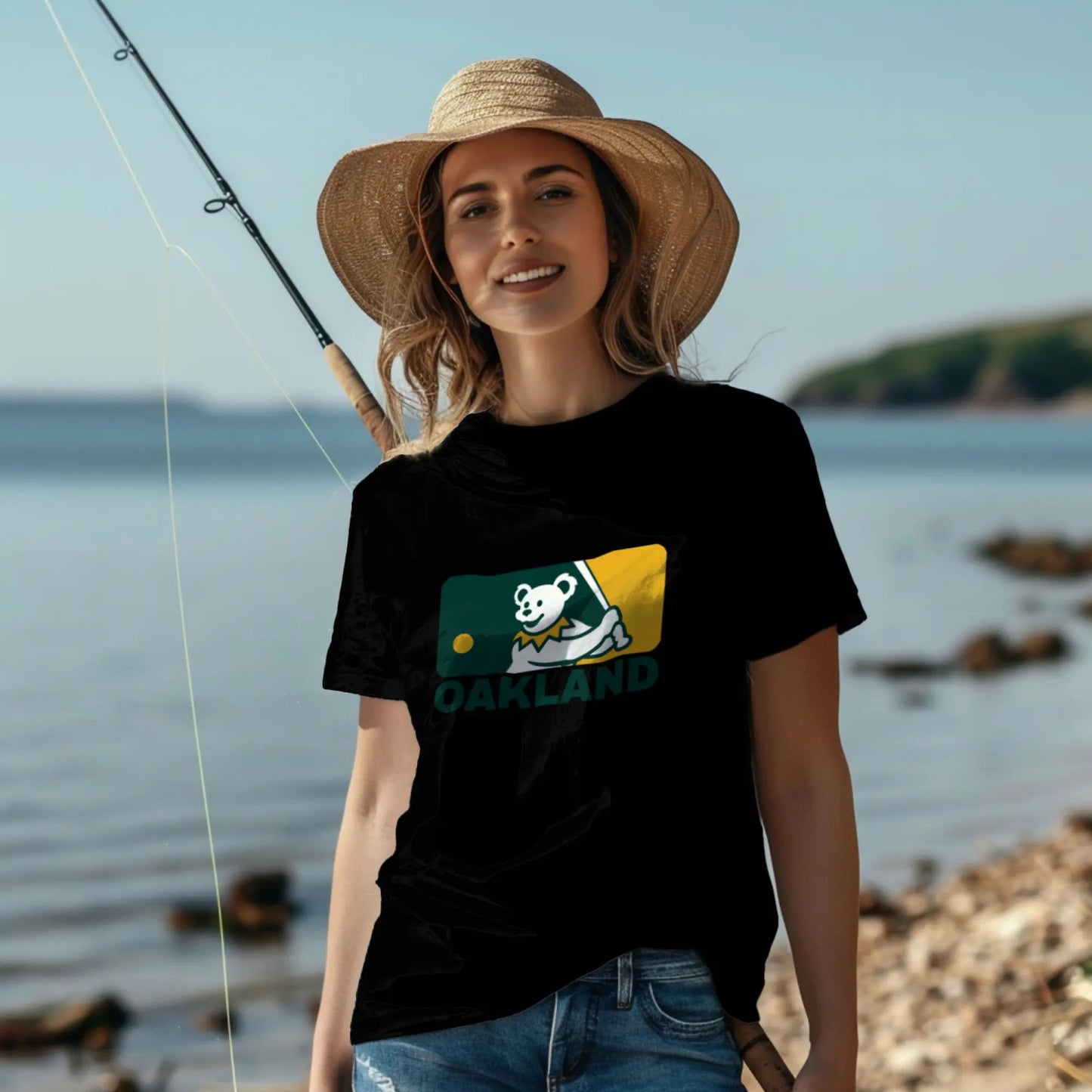 Oakland Baseball Edition MLB Logo T-Shirt The Ballpark Collection