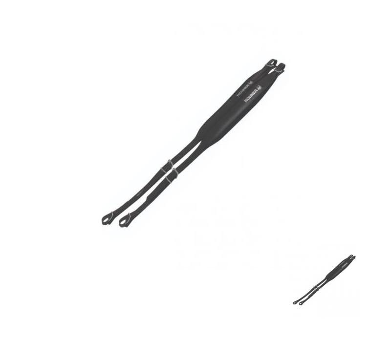 Hohner ACC15 X-Large BLACK 42" Leather Accordion Strap- Black, NEW