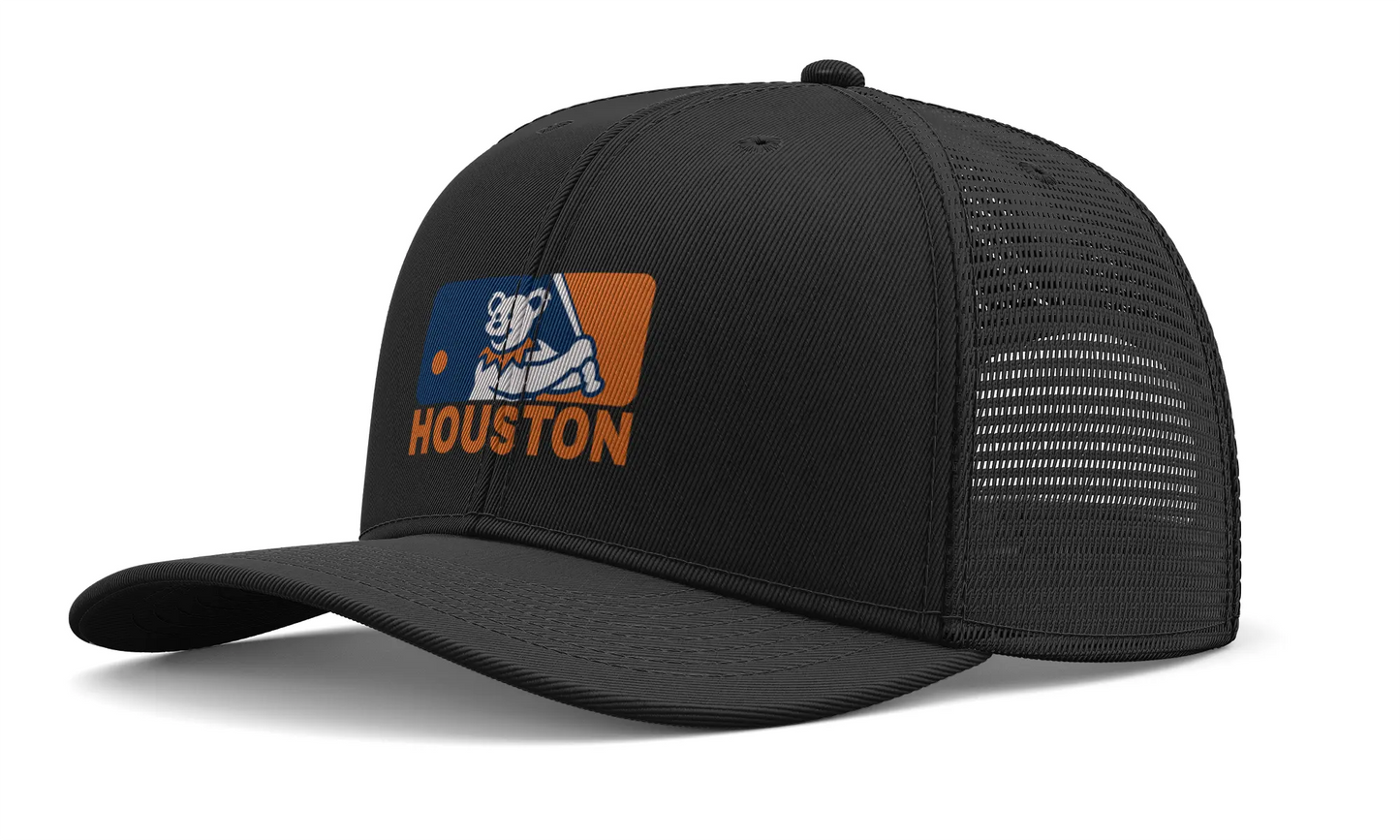 Houston Baseball Edition Dancing Bear Logo Trucker Cap The Ballpark Collection