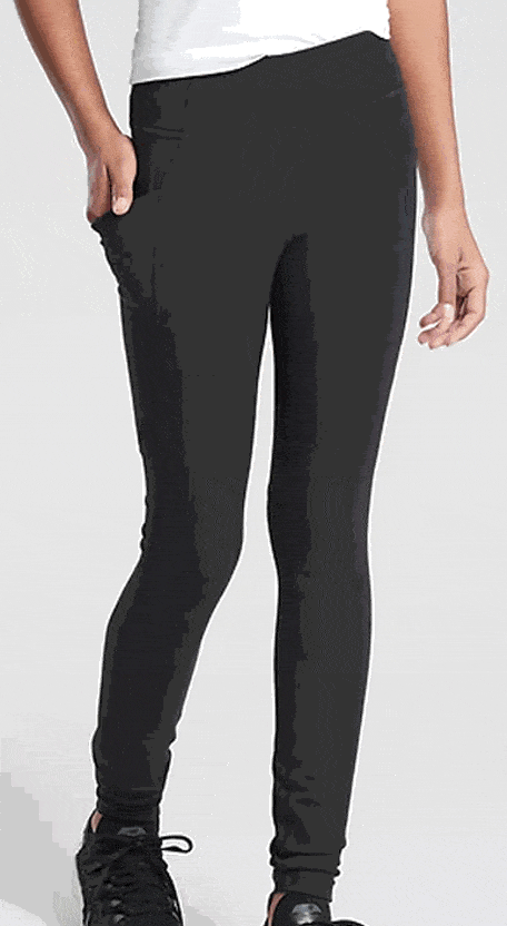 Soft Black Buttery Soft Capri Leggings 21' Inseam Charlies Project