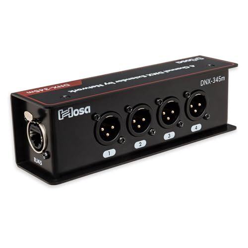 Hosa DNX-345M 4 Channel DMX AES Analog Audio Extender