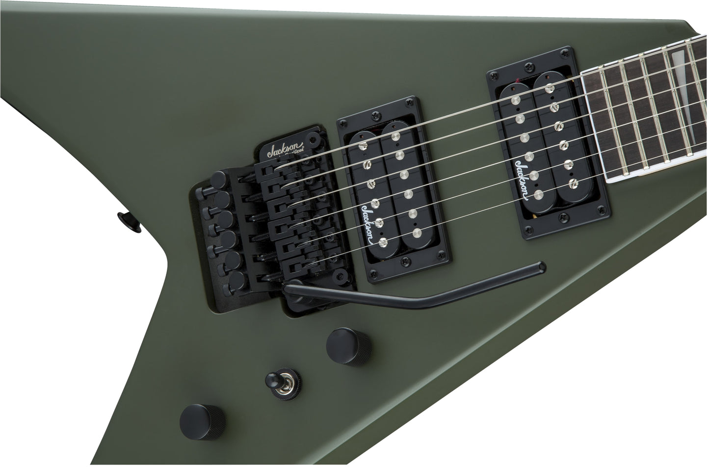 Jackson JS Series King V JS32 Electric Guitar - Matte Army Drab