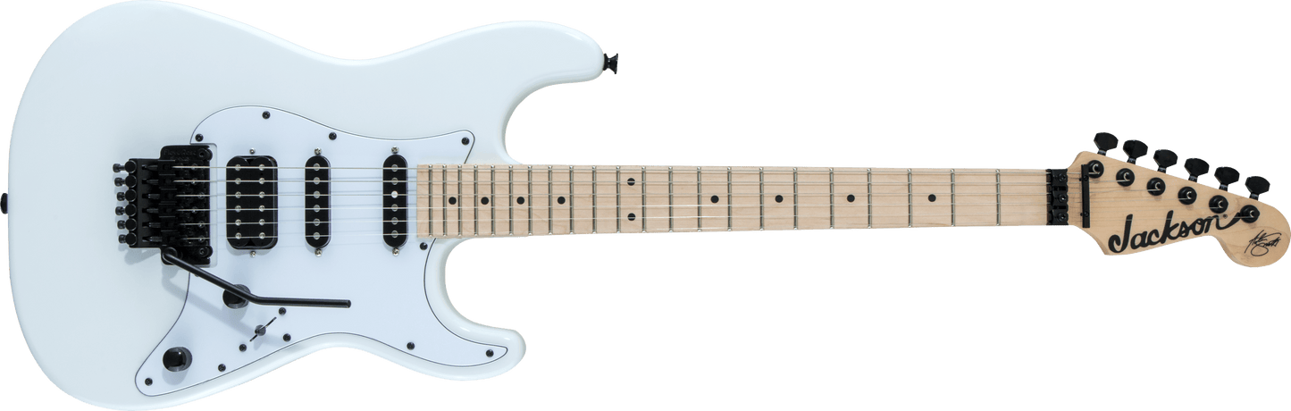 Jackson X Series Signature Adrian Smith SDXM - Snow White with Maple Fingerboard