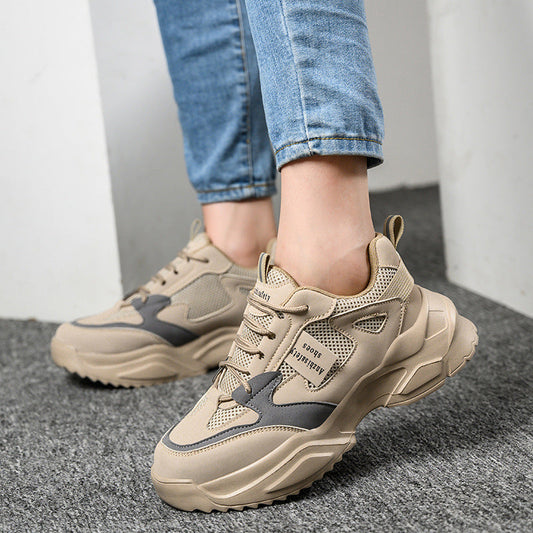 Lightweight Breathable Anti-Smash Work Shoes Women's Safety Sneakers